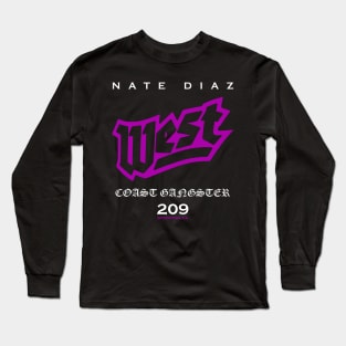 Nate Diaz West Long Sleeve T-Shirt